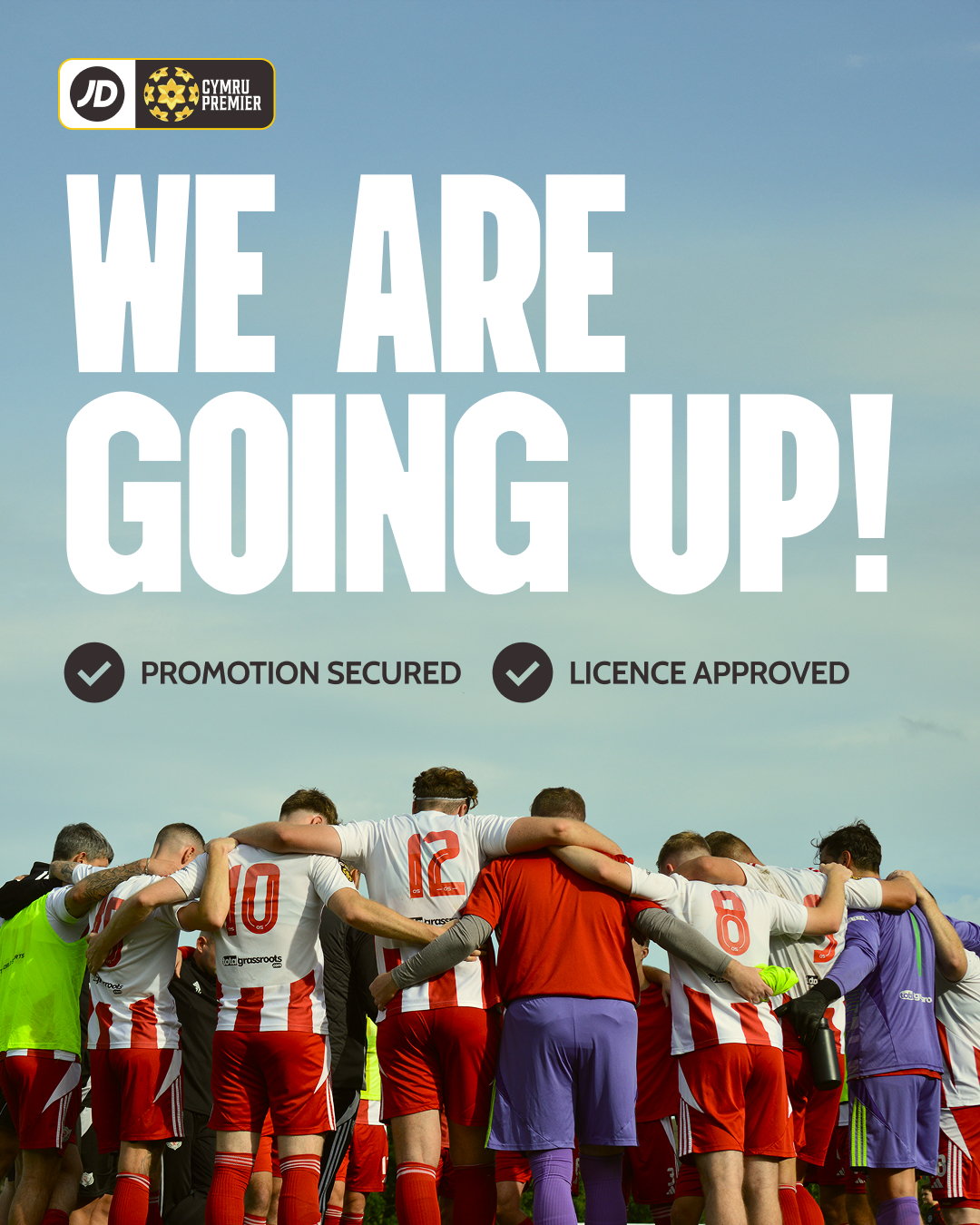 Holywell Town going up